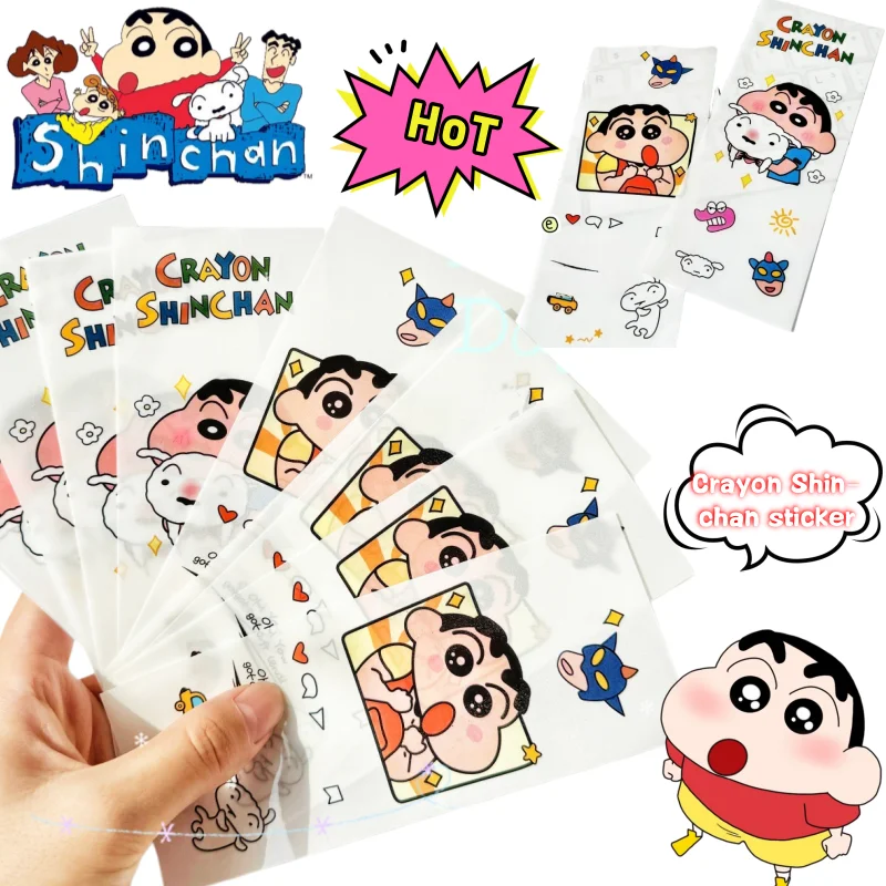 Crayon Shin-chan Nohara Shiro Sticker Creative High Color Value Animation Cartoon Printing Student Hand Book Decorative Sticker
Crayon Shin-chan Nohara Shiro Sticker Creative High Color Value Animation Cartoon Printing Student Hand Book Decorative Sticker