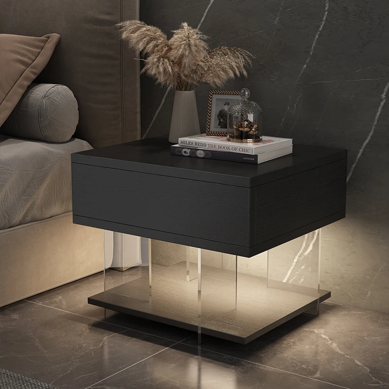 Smart Wood Bedside Table Bedroom Console Unique Space Saving Simple Nightstand Librero Cabinets Mesa De Cabeceira Home Furniture
Smart Wood Bedside Table Bedroom Console Unique Space Saving Simple Nightstand Librero Cabinets Mesa De Cabeceira Home Furniture