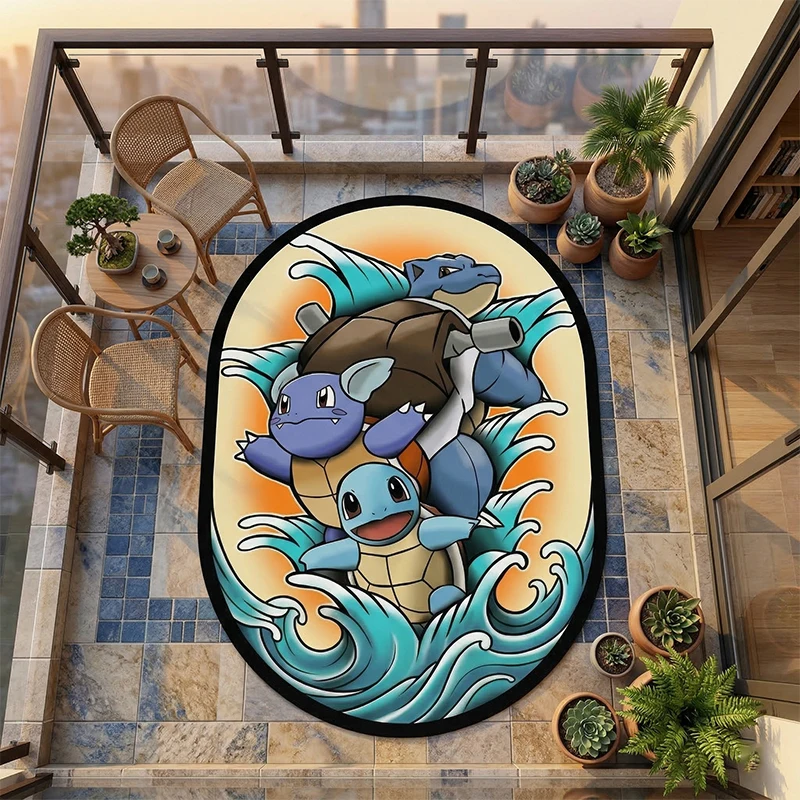 Pokemon Squirtle Wartortle Blastoise Evolution Area Rug Water Wave Anime Carpet Gaming Room Floor Mat Kids Bedroom Decor
Pokemon Squirtle Wartortle Blastoise Evolution Area Rug Water Wave Anime Carpet Gaming Room Floor Mat Kids Bedroom Decor
