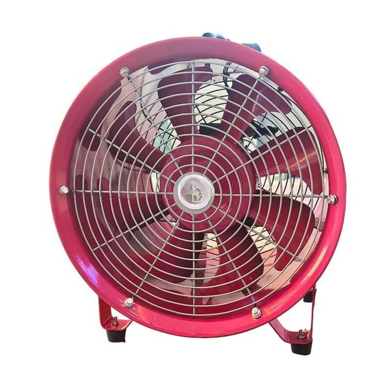 Portable copper-core motor, low-noise tunnel mine portable mobile pumping fan
Portable copper-core motor, low-noise tunnel mine portable mobile pumping fan