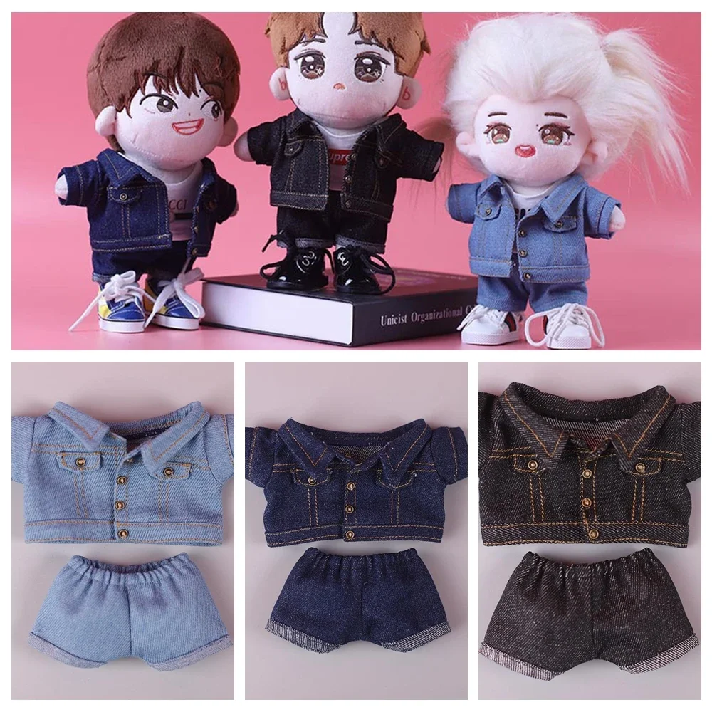 15/20cm Exo Doll Clothes Denim Jacket Coat Top+ Dolls Pants Jeans Handmade Outfits Doll Clothing Accessories Dropshipping
15/20cm Exo Doll Clothes Denim Jacket Coat Top+ Dolls Pants Jeans Handmade Outfits Doll Clothing Accessories Dropshipping