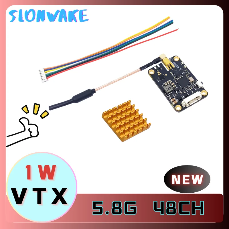 5.8G 48CH Long Range Transmitter VTX FPV 0mW/300mW/600mW/1000mW Switchable Transmitter Lancher Support Smart Audio 2-4S power
5.8G 48CH Long Range Transmitter VTX FPV 0mW/300mW/600mW/1000mW Switchable Transmitter Lancher Support Smart Audio 2-4S power