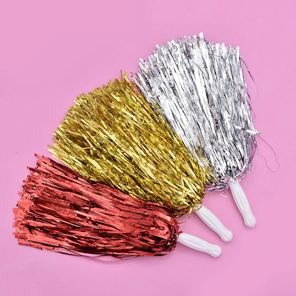 10Pcs Plastic Pom Balls for Match Cheerleader Supplies Eye-Catching Combo Lightweight Strong Build for Sports Event
10Pcs Plastic Pom Balls for Match Cheerleader Supplies Eye-Catching Combo Lightweight Strong Build for Sports Event