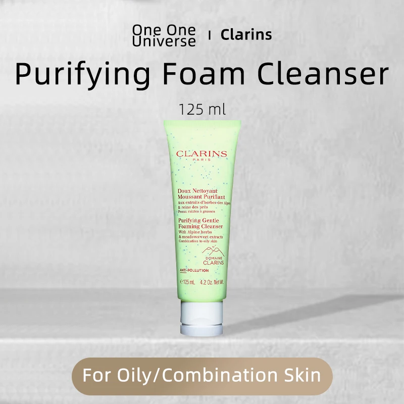 Clarins Tamarind Purifying Foam Cleanser (Green) - Oily/Combination Skin, 125ml
Clarins Tamarind Purifying Foam Cleanser (Green) - Oily/Combination Skin, 125ml