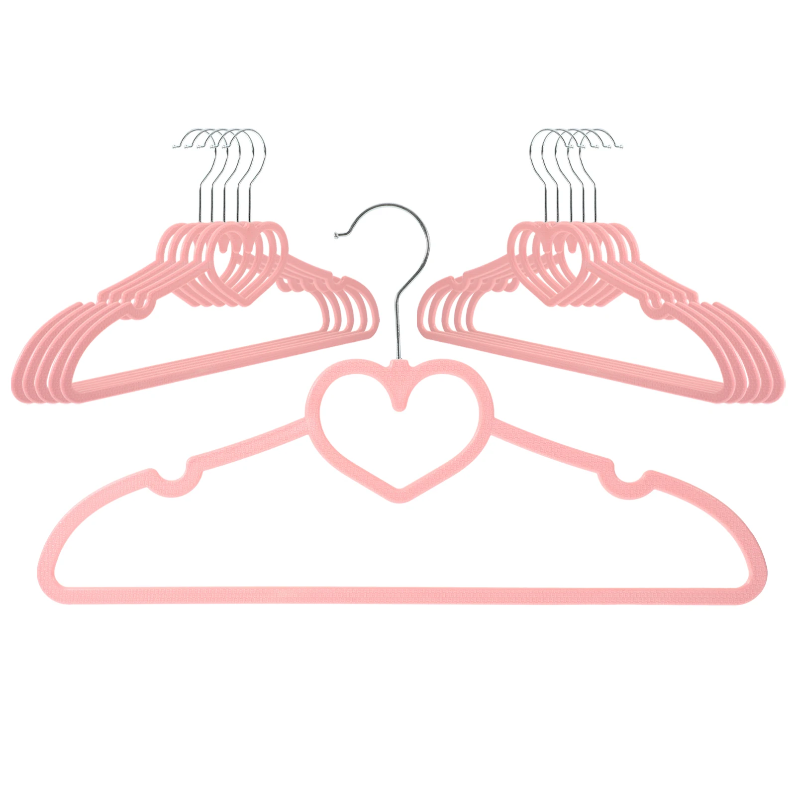 15pcs Heart Shaped Clothes Hanger Pink Love Drying Rack Coat Hanger Non Slip Portable Plastic Closet Storage Solution
15pcs Heart Shaped Clothes Hanger Pink Love Drying Rack Coat Hanger Non Slip Portable Plastic Closet Storage Solution