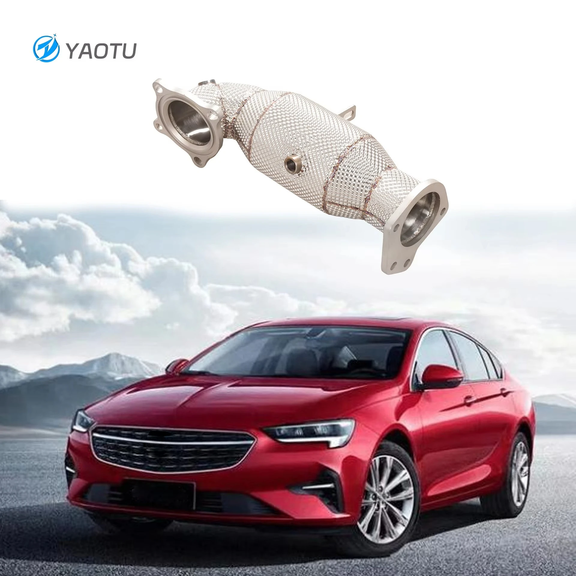 Hot-selling Catalytic Downpipe for Buick Regal GS 2.0T High Flow Catted Downpipe Exhauste Pipe
Hot-selling Catalytic Downpipe for Buick Regal GS 2.0T High Flow Catted Downpipe Exhauste Pipe
