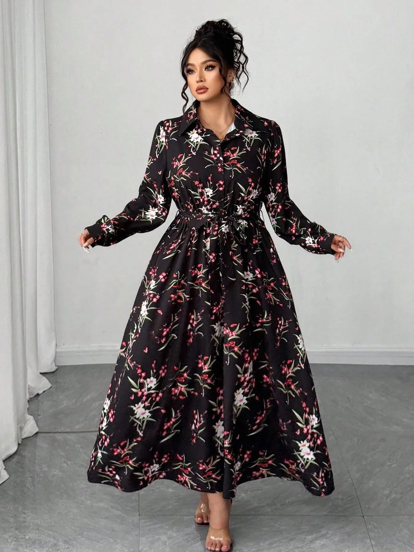 【Большой размер】 Платье с принтом, повседневное короткое платье на лето, женская одежда больших размеров для повседневной носки
【Большой размер】 Платье с принтом, повседневное короткое платье на лето, женская одежда больших размеров для повседневной носки