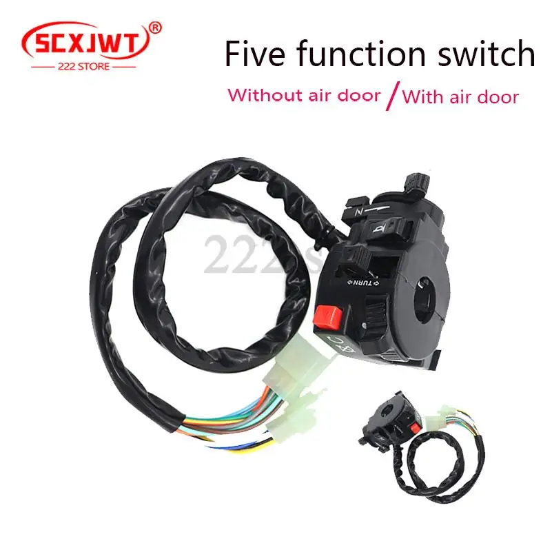 7/8" 22mm Motorcycle Switches Motorbike Horn Button Turn Signal Electric Fog Lamp Light Start Handlebar Controller Switch
7/8" 22mm Motorcycle Switches Motorbike Horn Button Turn Signal Electric Fog Lamp Light Start Handlebar Controller Switch