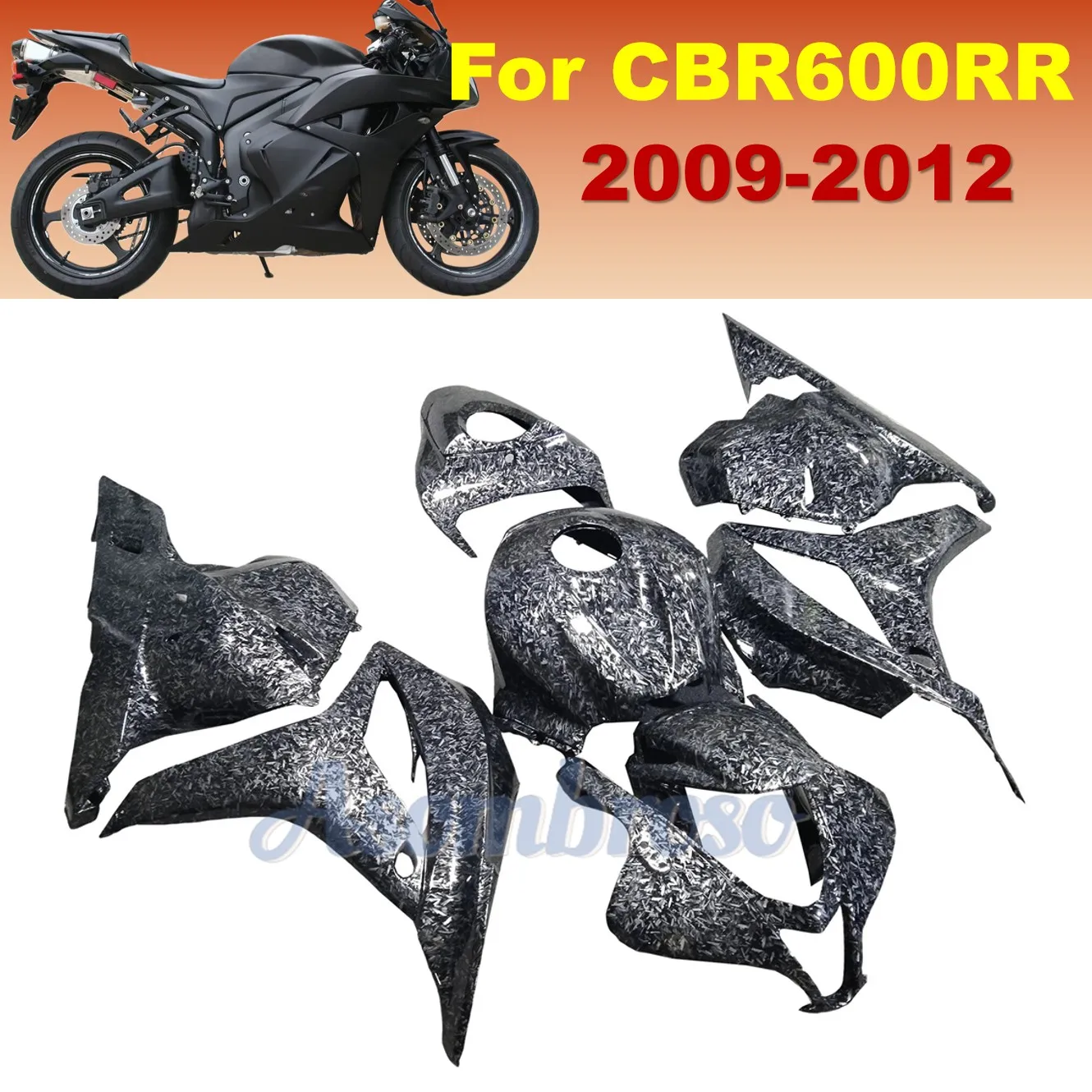 Комплект обтекателя CBR 600RR 2009-2012 CBR600RR Полный комплект кузова мотоцикла | Капот для краски из кованого углеродного волокна
Комплект обтекателя CBR 600RR 2009-2012 CBR600RR Полный комплект кузова мотоцикла | Капот для краски из кованого углеродного волокна