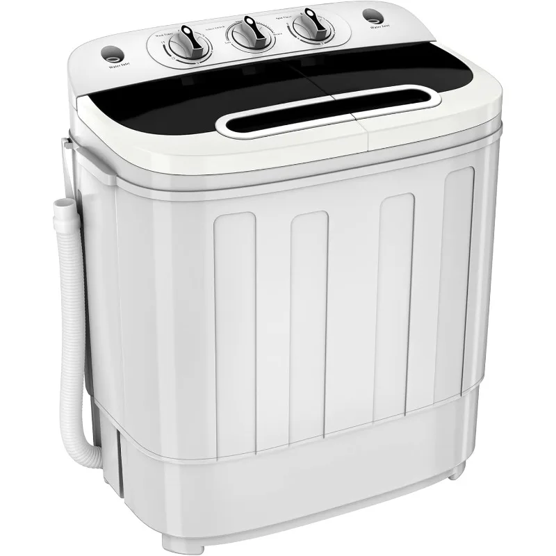 ZENY Portable Clothes Washing Machine Mini Twin Tub Washing Machine 13lbs Capacity with Spin Dryer,Compact Washer Dryer Combo
ZENY Portable Clothes Washing Machine Mini Twin Tub Washing Machine 13lbs Capacity with Spin Dryer,Compact Washer Dryer Combo