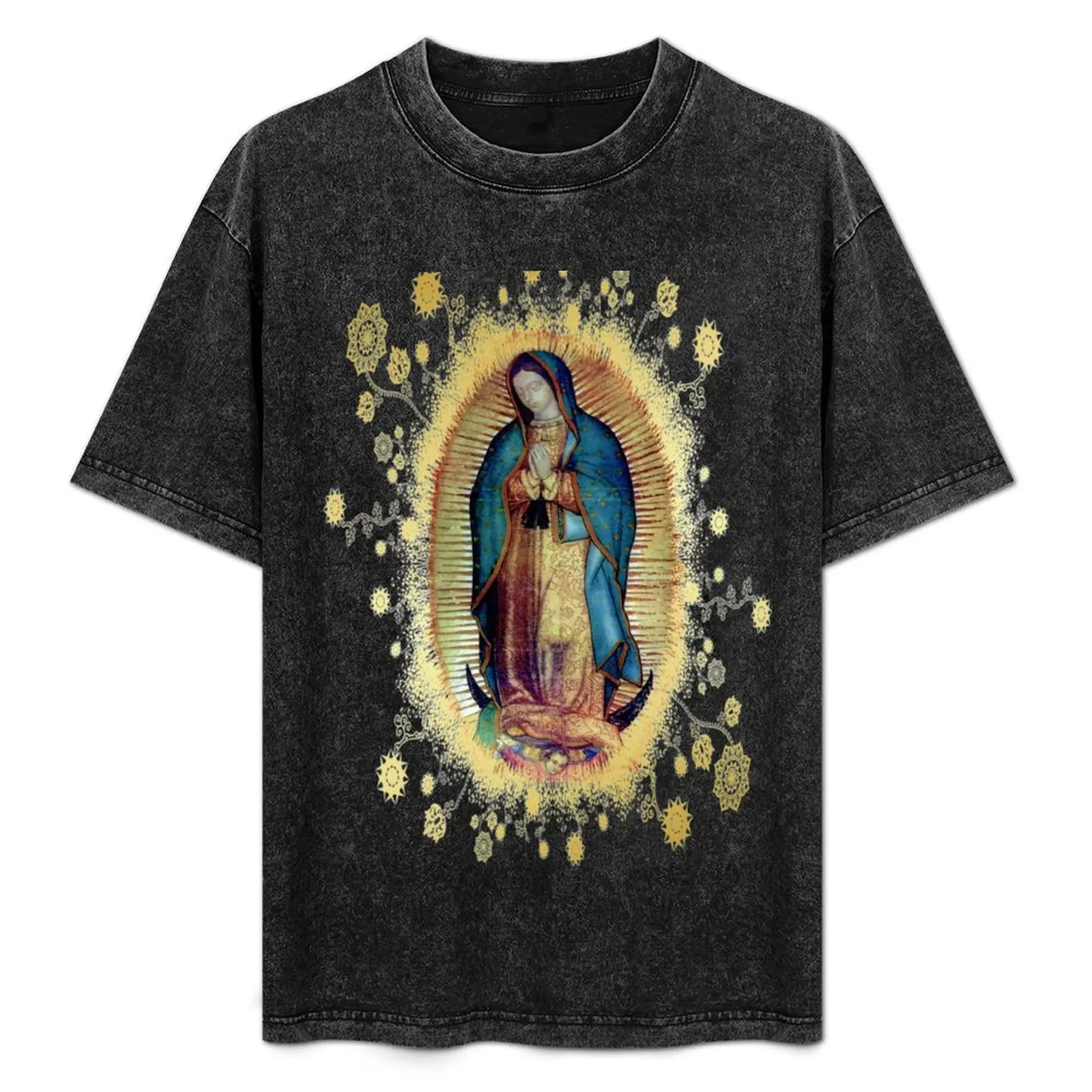 Our Lady of Guadalupe Mexican Virgin Mary Mexico Tilma 20-103 T-Shirt Summer Fashion Casual Tee Shirt
Our Lady of Guadalupe Mexican Virgin Mary Mexico Tilma 20-103 T-Shirt Summer Fashion Casual Tee Shirt