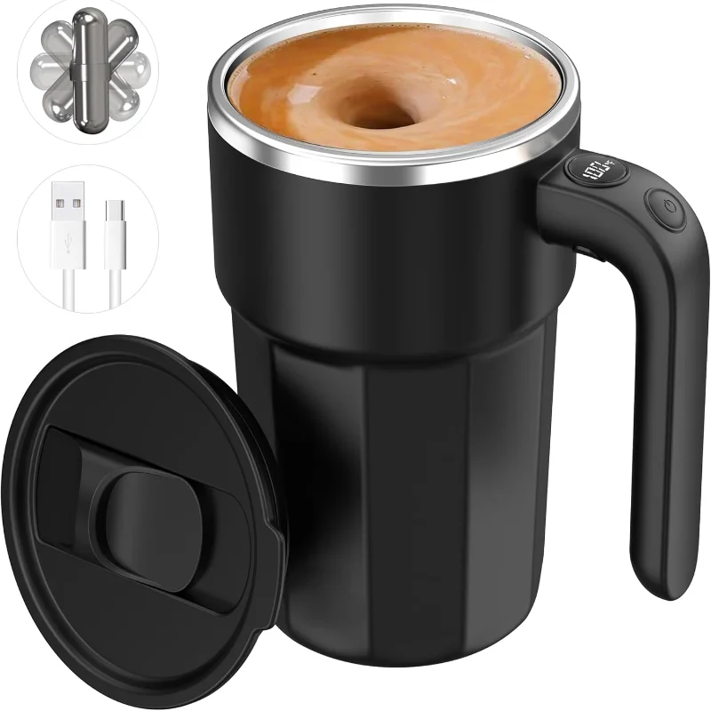 Self Stirring Coffee Mug 14oz, Rechargeable Self Stirring Mug, Magnetic Self Stirring Cup for Coffee, Milk, and Hot Drinks, Auto
Self Stirring Coffee Mug 14oz, Rechargeable Self Stirring Mug, Magnetic Self Stirring Cup for Coffee, Milk, and Hot Drinks, Auto