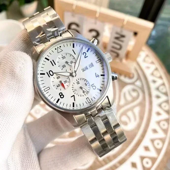 Luxury New Mens Mechanical Pilots Watch Automatic Day-date Blue Black Fashion Watches
Luxury New Mens Mechanical Pilots Watch Automatic Day-date Blue Black Fashion Watches