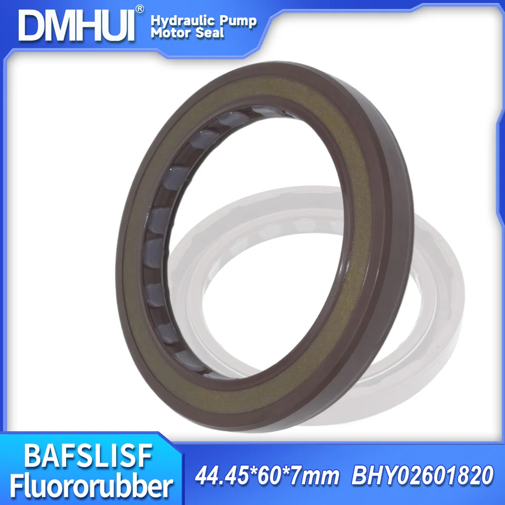 51D080 Hydraulic Motor Part Oil Seal 44.45x60x7mm FKM Rubber - DMHUI Rotary Shaft BAFSLISF Design Pressure Double Lip Seal Ring
51D080 Hydraulic Motor Part Oil Seal 44.45x60x7mm FKM Rubber - DMHUI Rotary Shaft BAFSLISF Design Pressure Double Lip Seal Ring