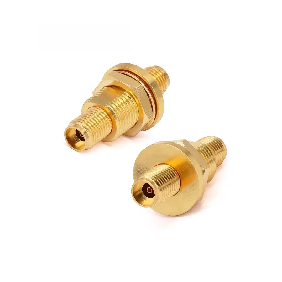 High Frequency Millimeter Wave 2.92mm Female to 2.92mm Female Seal Bulkhead Mount Adapter DC-40GHz
High Frequency Millimeter Wave 2.92mm Female to 2.92mm Female Seal Bulkhead Mount Adapter DC-40GHz