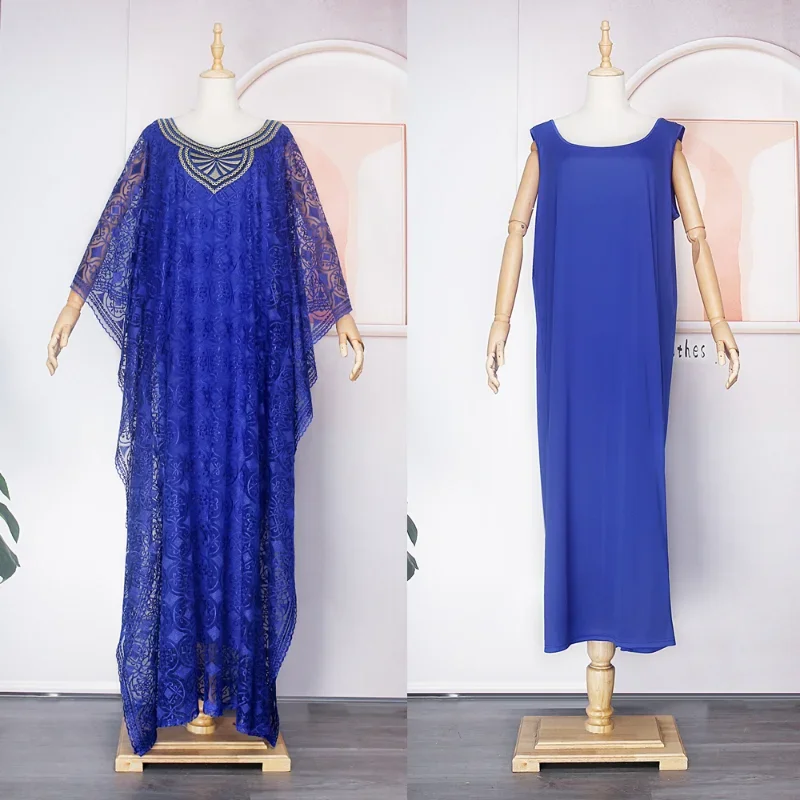 African Lace Dresses For Women Traditional Wedding Party Gown Plus Size Dashiki Boubou Musulman Ensembles Ankara Clothing
African Lace Dresses For Women Traditional Wedding Party Gown Plus Size Dashiki Boubou Musulman Ensembles Ankara Clothing
