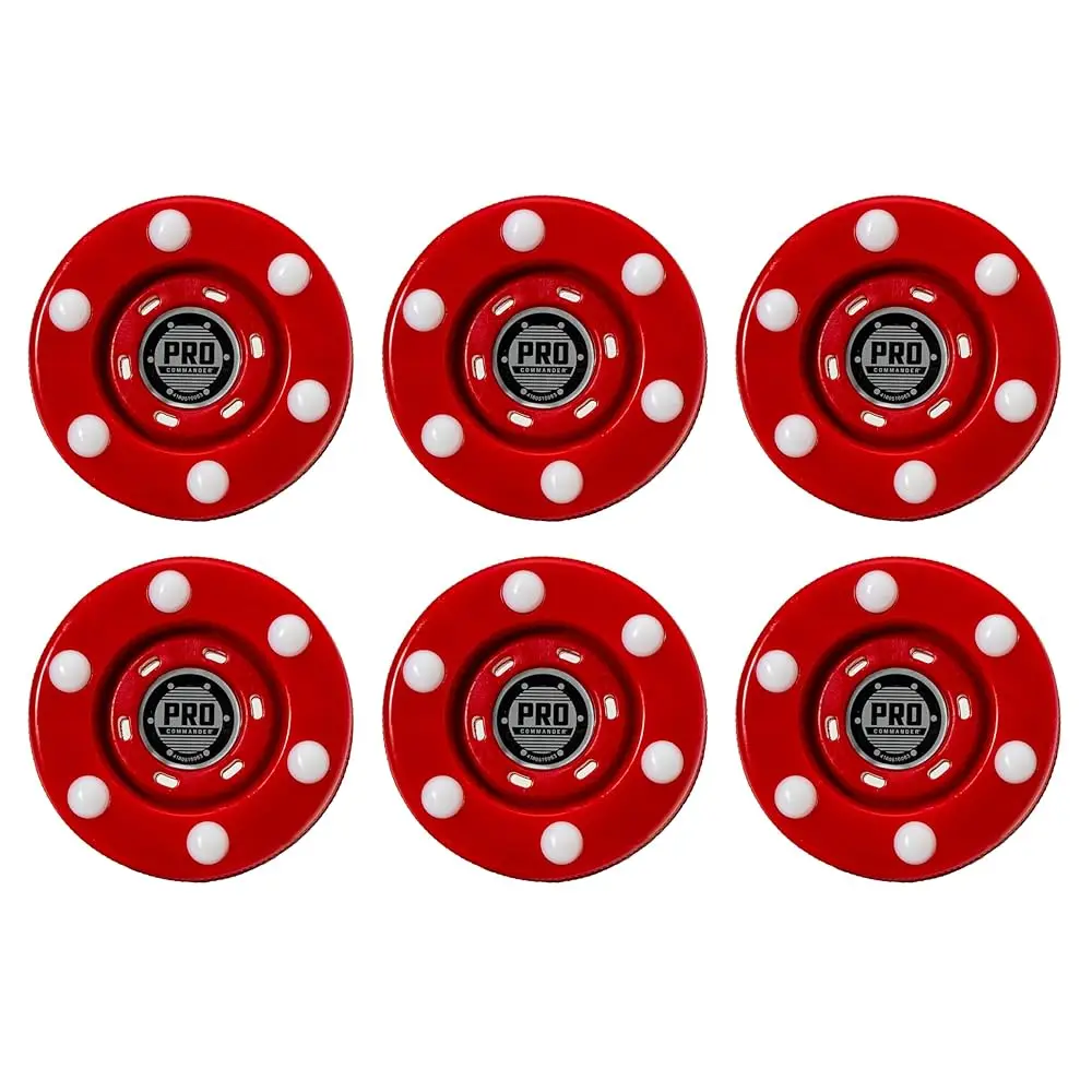 Franklin Sports NHL Street Roller Hockey Pucks - Pro Commander Outdoor Roller Hockey Pucks for Practice + Training - Outdoor
Franklin Sports NHL Street Roller Hockey Pucks - Pro Commander Outdoor Roller Hockey Pucks for Practice + Training - Outdoor