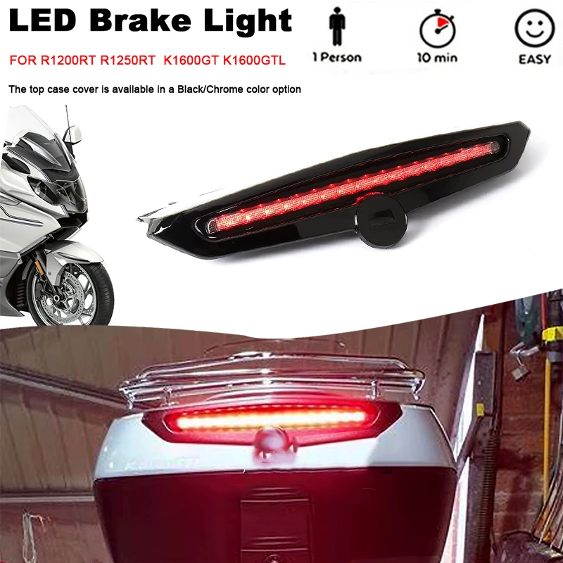 Motorcycle Accessories Brake Light For BMW K1600GTL Exclusive K1600GT R1250RT R1200RT Rear Box LED Brake Light Taillight
Motorcycle Accessories Brake Light For BMW K1600GTL Exclusive K1600GT R1250RT R1200RT Rear Box LED Brake Light Taillight