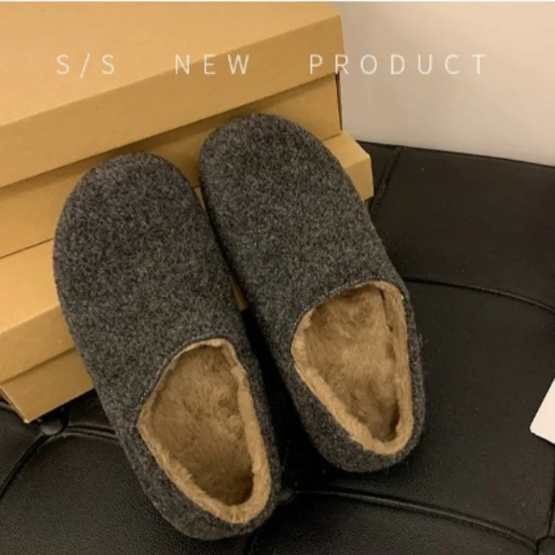 Зимние женские удобные лоферы, модные неглубокие туфли без шнуровки, лаконичная уличная теплая хлопковая обувь
Зимние женские удобные лоферы, модные неглубокие туфли без шнуровки, лаконичная уличная теплая хлопковая обувь