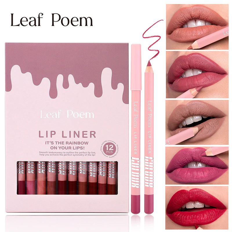 12 pcs Long-Lasting Pink Lipstick Set with Lip Liner Pencil Women Valentine's Day Gifts Super Soft Blendable Texture Matte Soft
12 pcs Long-Lasting Pink Lipstick Set with Lip Liner Pencil Women Valentine's Day Gifts Super Soft Blendable Texture Matte Soft