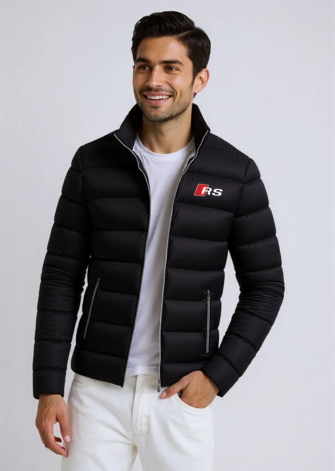 2025 Autumn Selling Audi-RS England style Print Solid Color Cotton Men Long Sleeve Popular Jacket Zip Comfortable Down Jacket
2025 Autumn Selling Audi-RS England style Print Solid Color Cotton Men Long Sleeve Popular Jacket Zip Comfortable Down Jacket