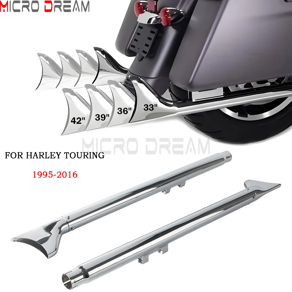 Выхлопная труба Fishtail Slip-On для мотоциклов Harley Touring Street Electra Road Glide 1995-2016, размеры 33", 36", 39", 42"
Выхлопная труба Fishtail Slip-On для мотоциклов Harley Touring Street Electra Road Glide 1995-2016, размеры 33", 36", 39", 42"