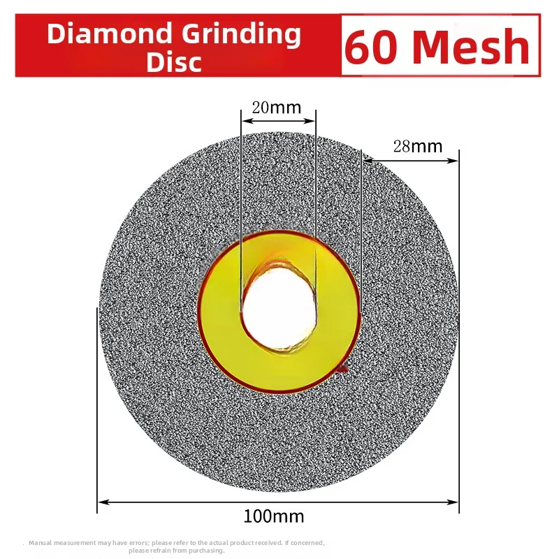 1pc Grinding Wheel 4 Inch Diamond Grinding Disc Dual-Sided 100mm Dry/Wet For Glass Stone Polishing Tools Accessories
1pc Grinding Wheel 4 Inch Diamond Grinding Disc Dual-Sided 100mm Dry/Wet For Glass Stone Polishing Tools Accessories