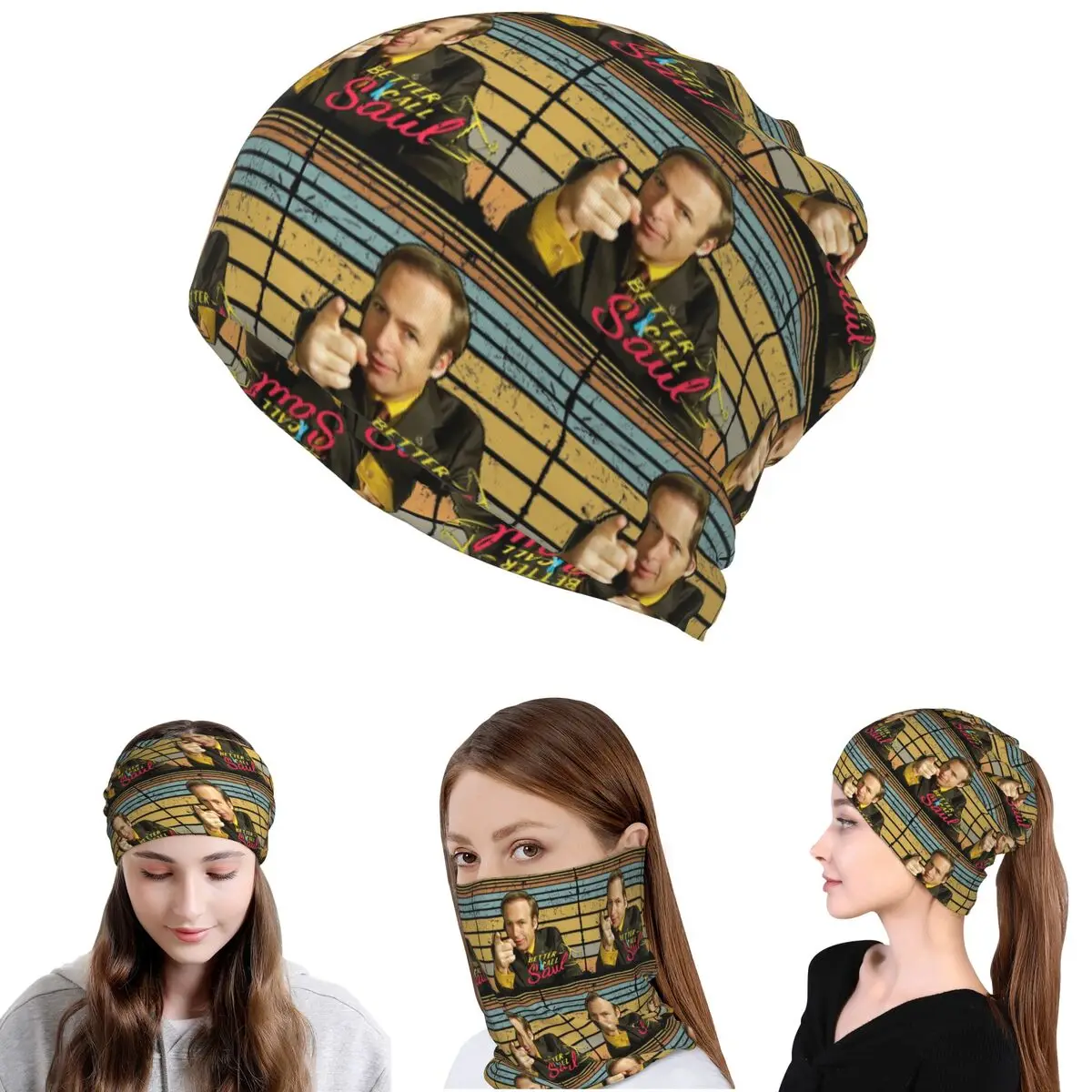 Better Call Saul Classic Bandana Neck Cover Face Scarf Multifunction Face Mask Beanies Hat for Men Women Adult Windproof
Better Call Saul Classic Bandana Neck Cover Face Scarf Multifunction Face Mask Beanies Hat for Men Women Adult Windproof
