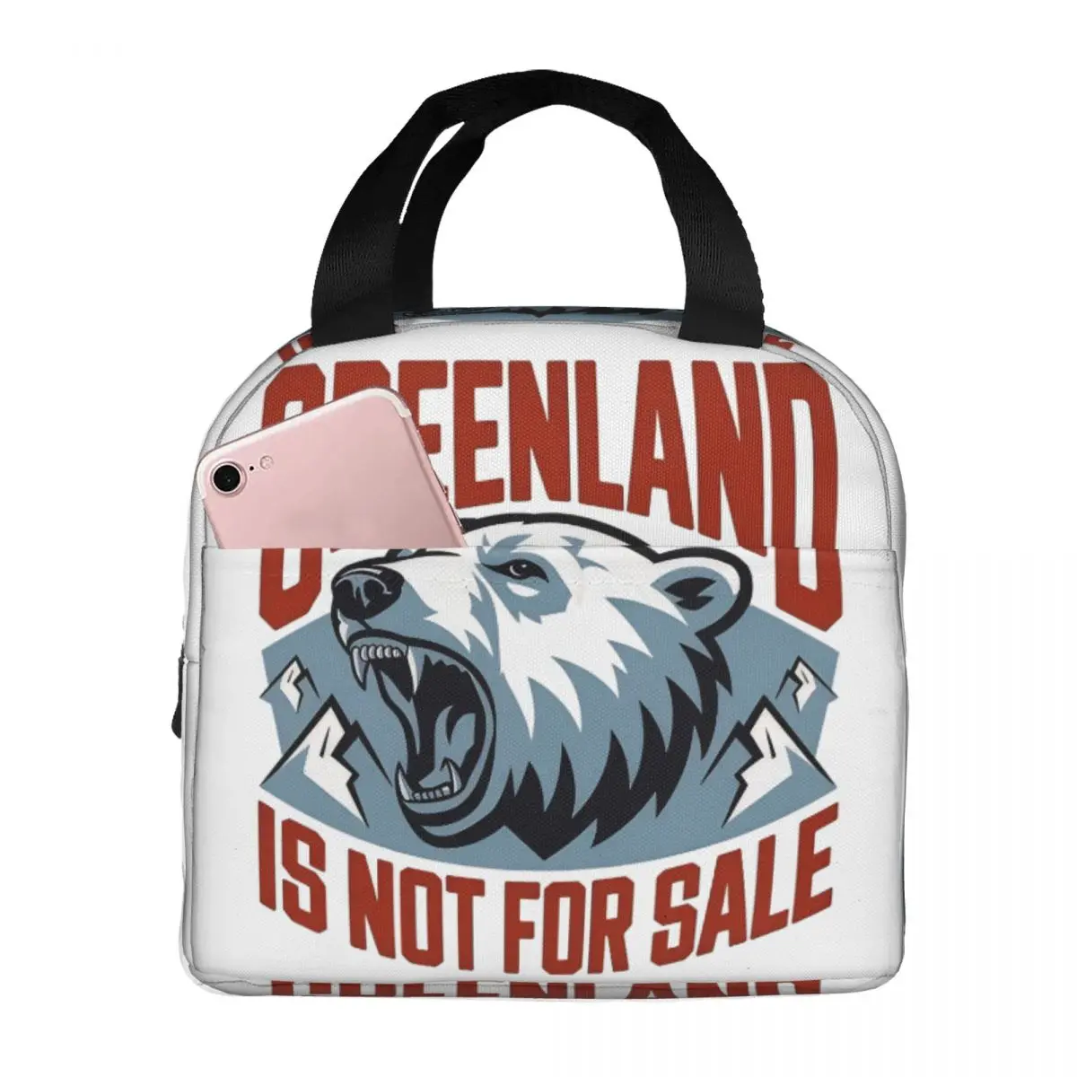 Сумка для обедов Greenlan Is Not For Sale Merch, изолированная, для хранения еды в школе, портативная термосумка-холодильник для обедов
Сумка для обедов Greenlan Is Not For Sale Merch, изолированная, для хранения еды в школе, портативная термосумка-холодильник для обедов