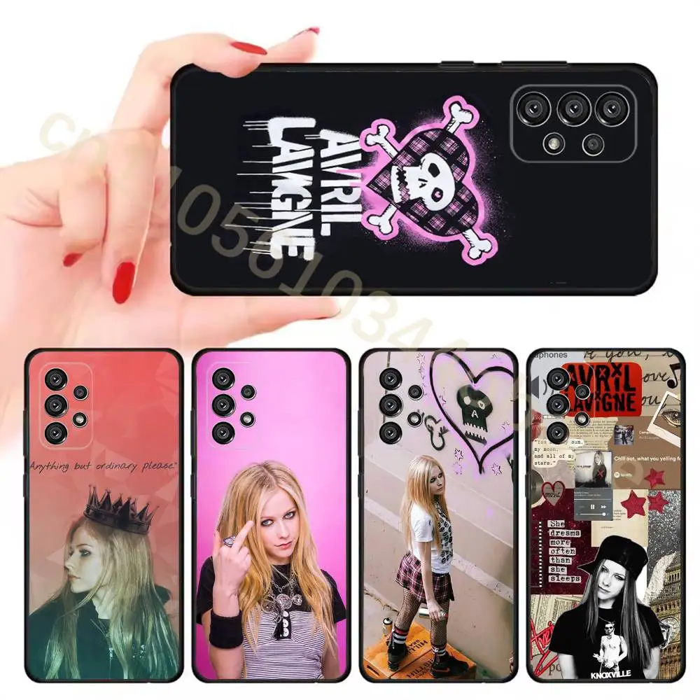 A-Avril Punk L-Lavigne Phone Case For Samsung Galaxy A13,21s,22,31,32,52,53,71,80,A91 Soft Black Shell
A-Avril Punk L-Lavigne Phone Case For Samsung Galaxy A13,21s,22,31,32,52,53,71,80,A91 Soft Black Shell