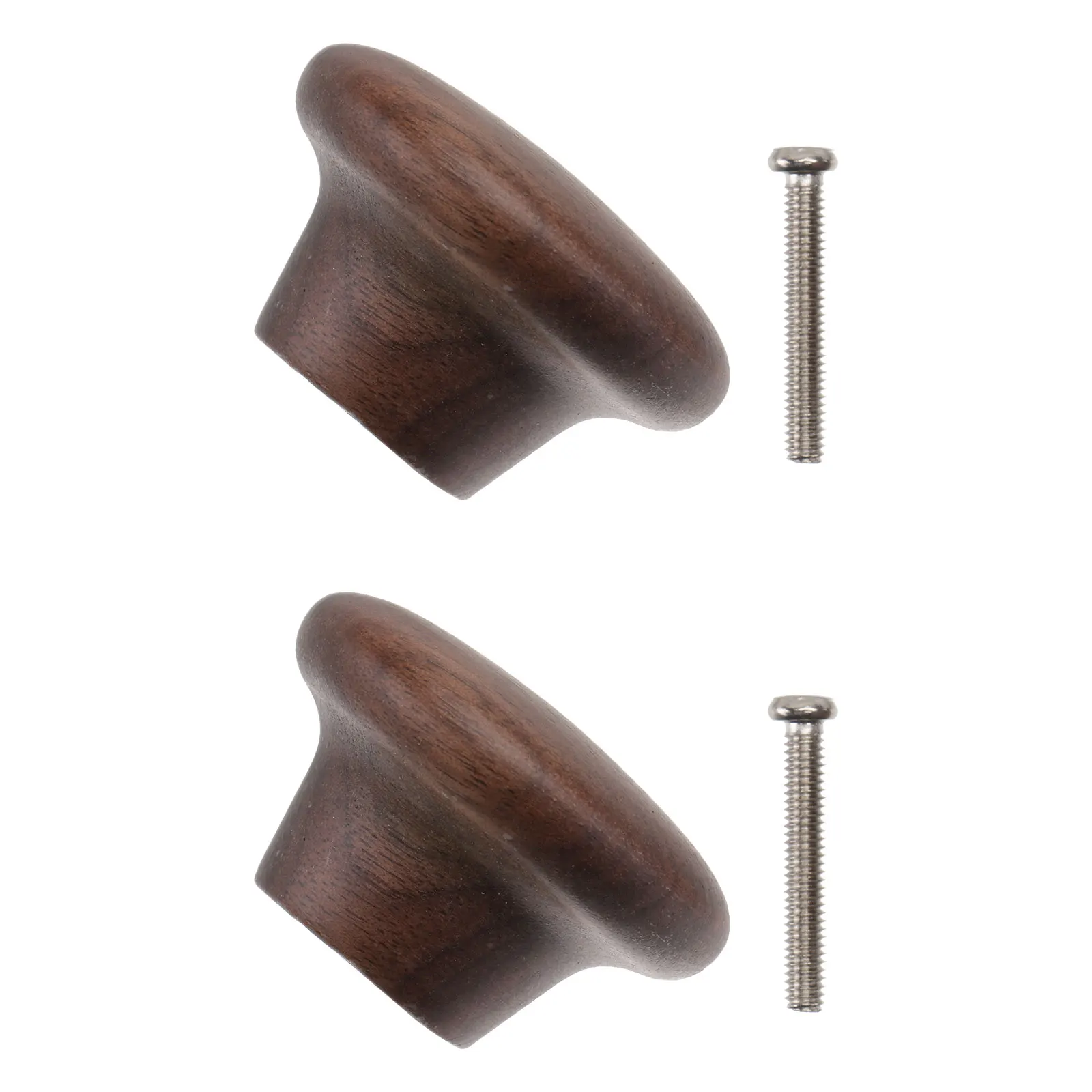 2PCS Solid Wood Handle Black Walnut Single Hole Knobs for Cabinet Drawer Cupboard Wardrobe Doors Durable Smooth Finish
2PCS Solid Wood Handle Black Walnut Single Hole Knobs for Cabinet Drawer Cupboard Wardrobe Doors Durable Smooth Finish