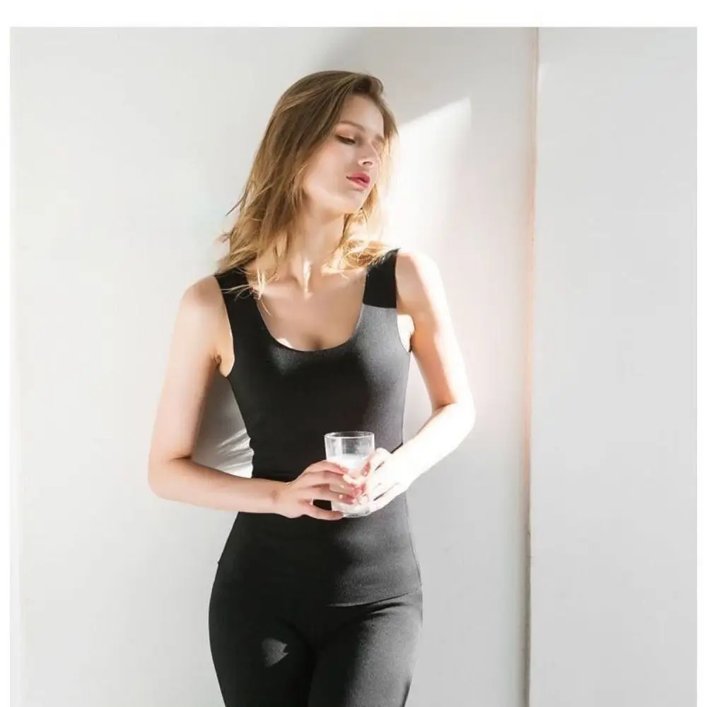 NEW Velvet Thickening Tank Top Seamless Heat Insulation Thermal Underwear Thin Slim Fit Velvet Warm Corset Winter
NEW Velvet Thickening Tank Top Seamless Heat Insulation Thermal Underwear Thin Slim Fit Velvet Warm Corset Winter
