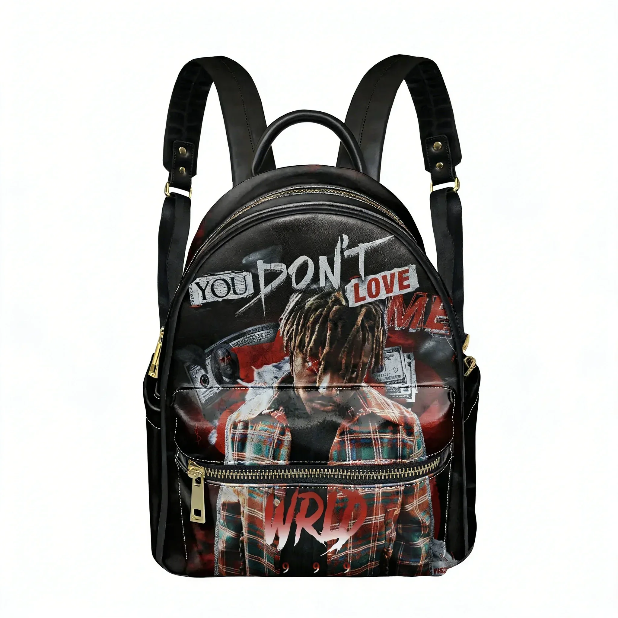 Juice Wrld 999 Hiphop Rapper Backpack Womens Men Personalized Double Shoulder Bag Business Travel Bookbag Rucksack Gift Daypack
Juice Wrld 999 Hiphop Rapper Backpack Womens Men Personalized Double Shoulder Bag Business Travel Bookbag Rucksack Gift Daypack