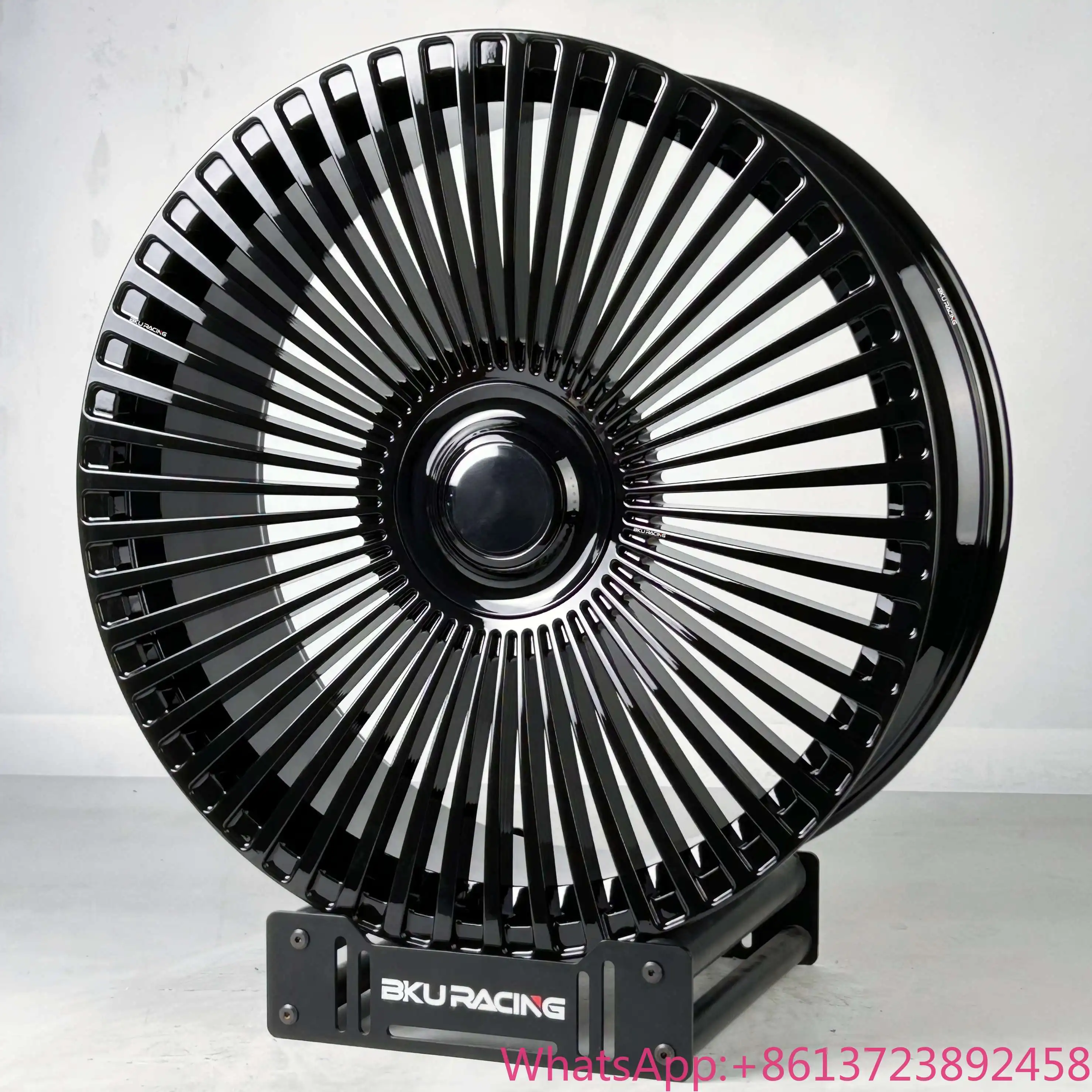 Bku Forged 5x120 Wheels for Land Rover Range Rover Defender L663 L405 L460 23 24 Inch Rims GlosMs Black Alloy Wheels