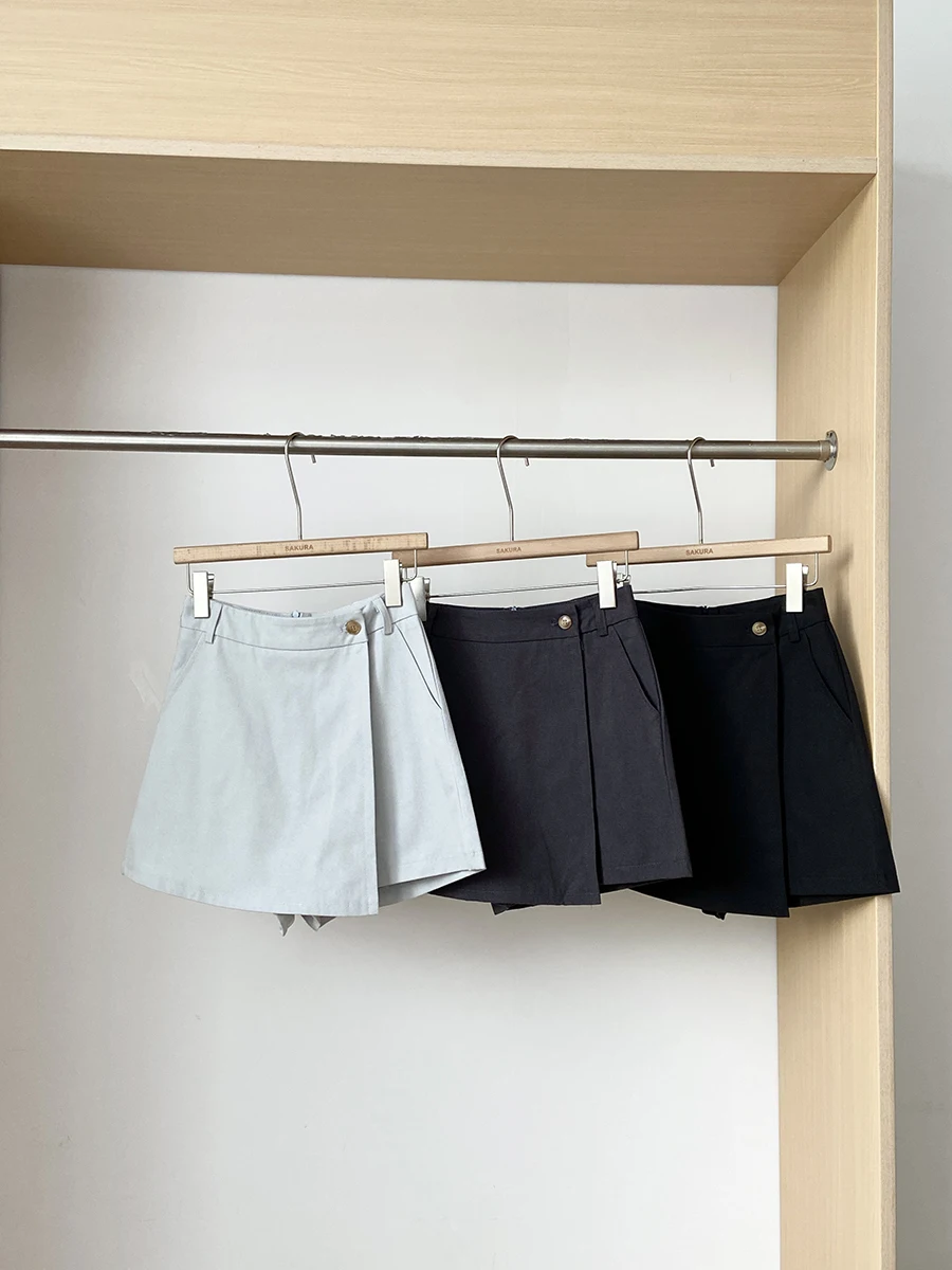 High Waist A-Line Short Pants Commute Style Women's Summer 2026 Casual Blue Polyester Fiber Wide Leg Pants
High Waist A-Line Short Pants Commute Style Women's Summer 2026 Casual Blue Polyester Fiber Wide Leg Pants