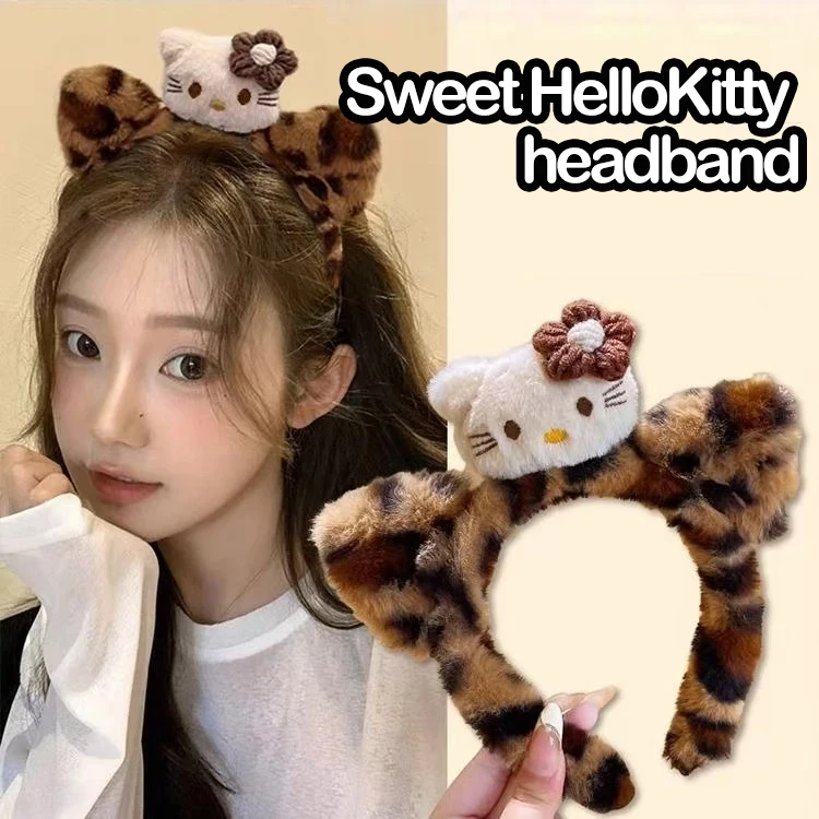 Sanrio мультяшная плюшевая повязка для волос «Hello Kitty», милая кукла для мытья лица, широкая повязка для волос, женская осенняя и нескользящая кукла под давлением для девочек
Sanrio мультяшная плюшевая повязка для волос «Hello Kitty», милая кукла для мытья лица, широкая повязка для волос, женская осенняя и нескользящая кукла под давлением для девочек