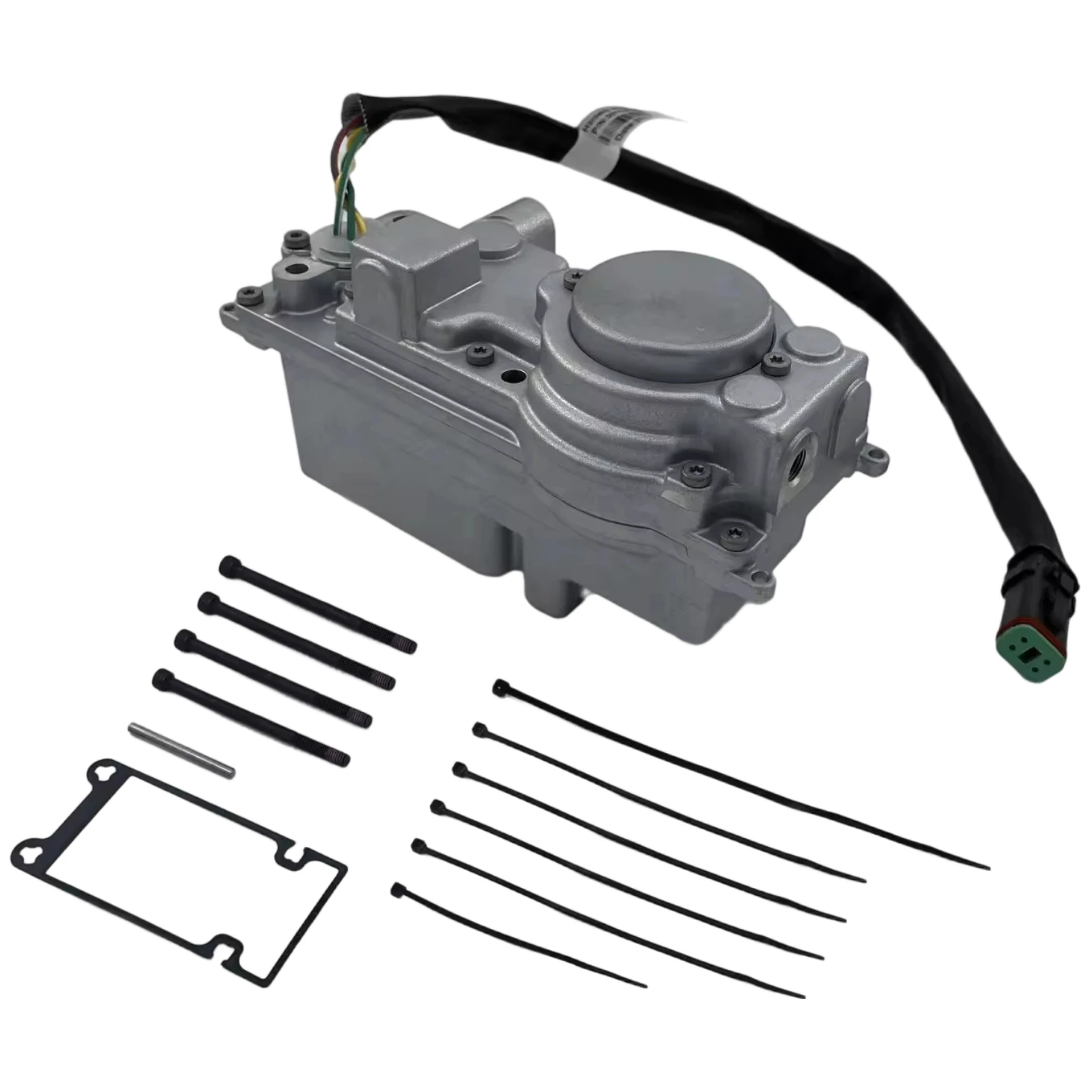 24V Turbo Eletronic Actuator 3789661 4042304 Compatible for Volvo D11 D12 D13 D16 HE400/HE500 Series (With cooling water holes)
24V Turbo Eletronic Actuator 3789661 4042304 Compatible for Volvo D11 D12 D13 D16 HE400/HE500 Series (With cooling water holes)