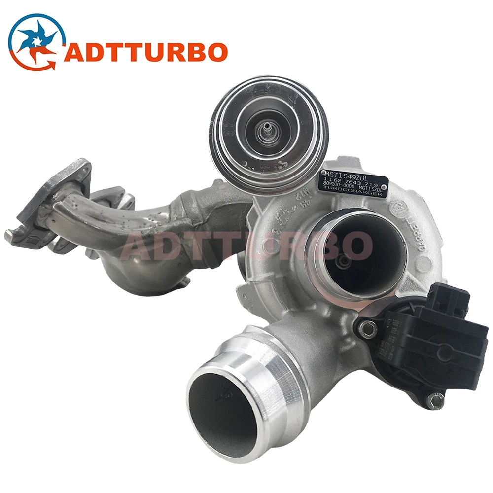 MGT1549ZDL Turbocharger 820021 11627645758 11627633925 Turbine for BMW 116 i (F20) 100 Kw - 136 HP N13B16 201
MGT1549ZDL Turbocharger 820021 11627645758 11627633925 Turbine for BMW 116 i (F20) 100 Kw - 136 HP N13B16 201