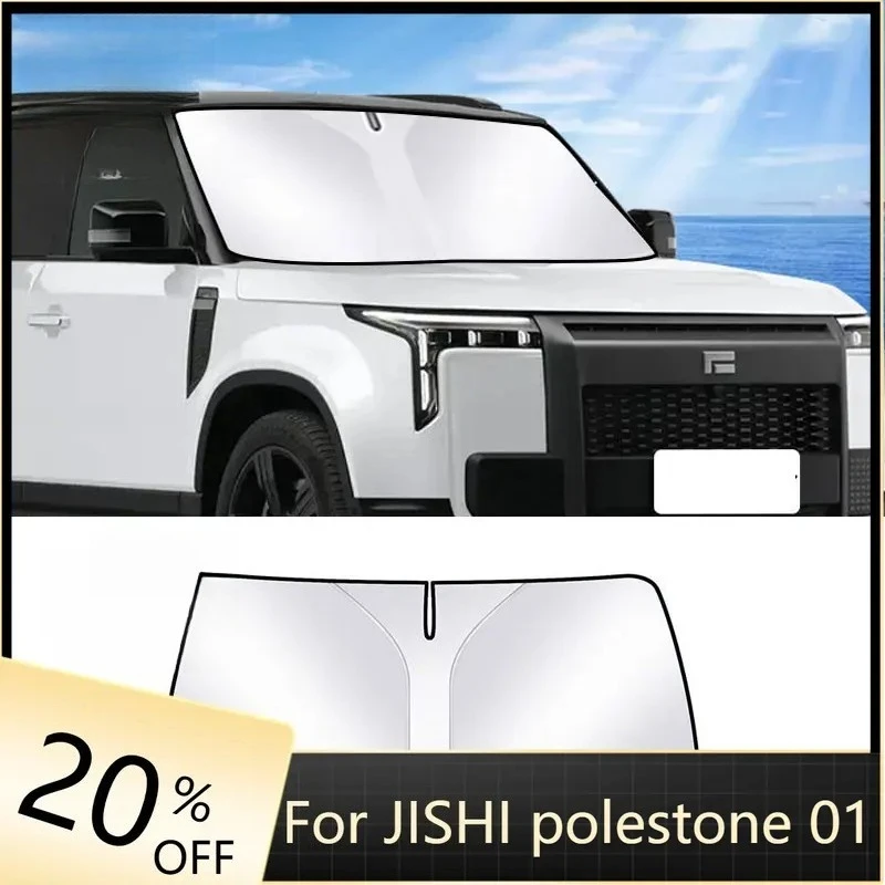 Car Windshield Sunshade Cover Anti UV Protection Auto Parts For BAIC JISHI polestone 01 Rox01 2024 2025 2026
Car Windshield Sunshade Cover Anti UV Protection Auto Parts For BAIC JISHI polestone 01 Rox01 2024 2025 2026