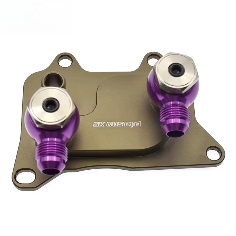Oil Cooler for VW Audi Gen3 EA888 Engine Oil Filter Adapter
Oil Cooler for VW Audi Gen3 EA888 Engine Oil Filter Adapter