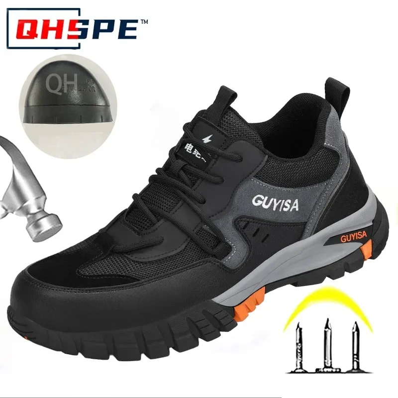 10KV Electrician Shoes Summer Men's Insulated Shoes Breathable Anti Smashing Anti Piercing Soft Sole Steel Toe Protection
10KV Electrician Shoes Summer Men's Insulated Shoes Breathable Anti Smashing Anti Piercing Soft Sole Steel Toe Protection