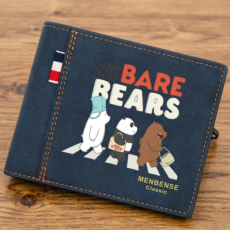 We Bare Bears Square Men Wallet Cartoon Character Printed Money Clip Anime Portable Multi Function Card Holder Birthday Gifts
We Bare Bears Square Men Wallet Cartoon Character Printed Money Clip Anime Portable Multi Function Card Holder Birthday Gifts