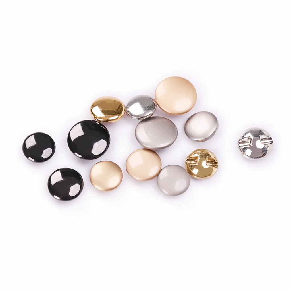 Arc Recessed Hole Metal Buttons Alloy Hidden Shank Fasteners Shirt Cuff Suit Sewing Accessories
Arc Recessed Hole Metal Buttons Alloy Hidden Shank Fasteners Shirt Cuff Suit Sewing Accessories