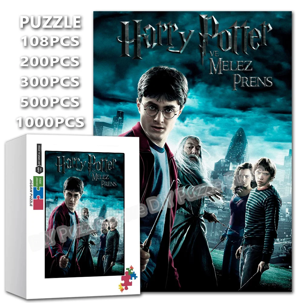 Пазлы-головоломки «Гарри Поттер» для развития интеллекта, 108/200/300/500/1000/1500 деталей, с принтом, для сборки, антистресс, игрушки, подарки
Пазлы-головоломки «Гарри Поттер» для развития интеллекта, 108/200/300/500/1000/1500 деталей, с принтом, для сборки, антистресс, игрушки, подарки