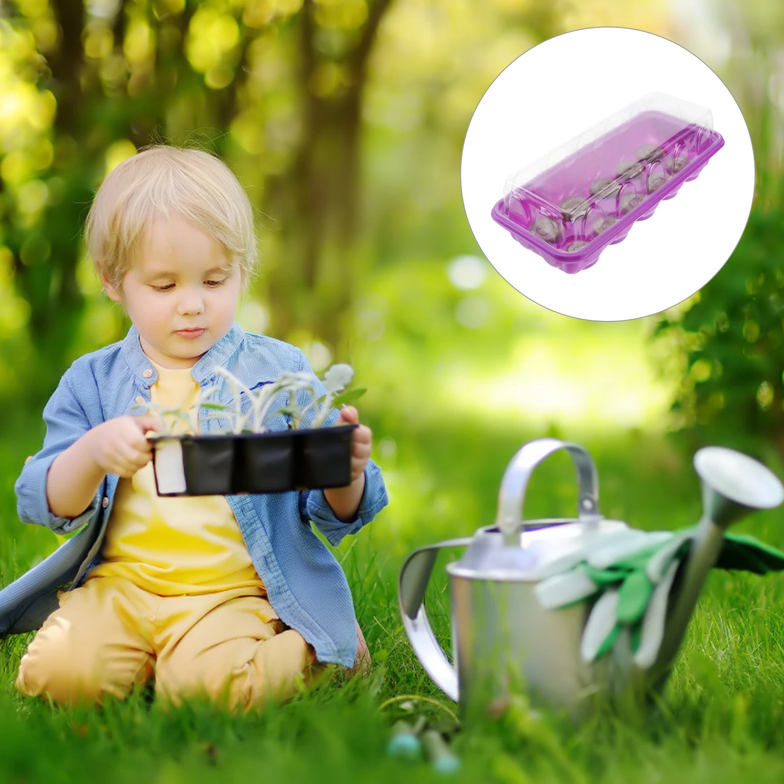2pcs Sprouting Set for Seeds Mung Bean Wheat with Cover Automatic Nursery Box Vegetable Growing Kit Soilless Planter Salad
2pcs Sprouting Set for Seeds Mung Bean Wheat with Cover Automatic Nursery Box Vegetable Growing Kit Soilless Planter Salad