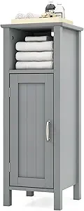 Bathroom loor Cabinet, Narrow Organizer ole Table Nightstand w/Adjustable Inner Shelves, reestanding Storage Cabinet or Living R
Bathroom loor Cabinet, Narrow Organizer ole Table Nightstand w/Adjustable Inner Shelves, reestanding Storage Cabinet or Living R