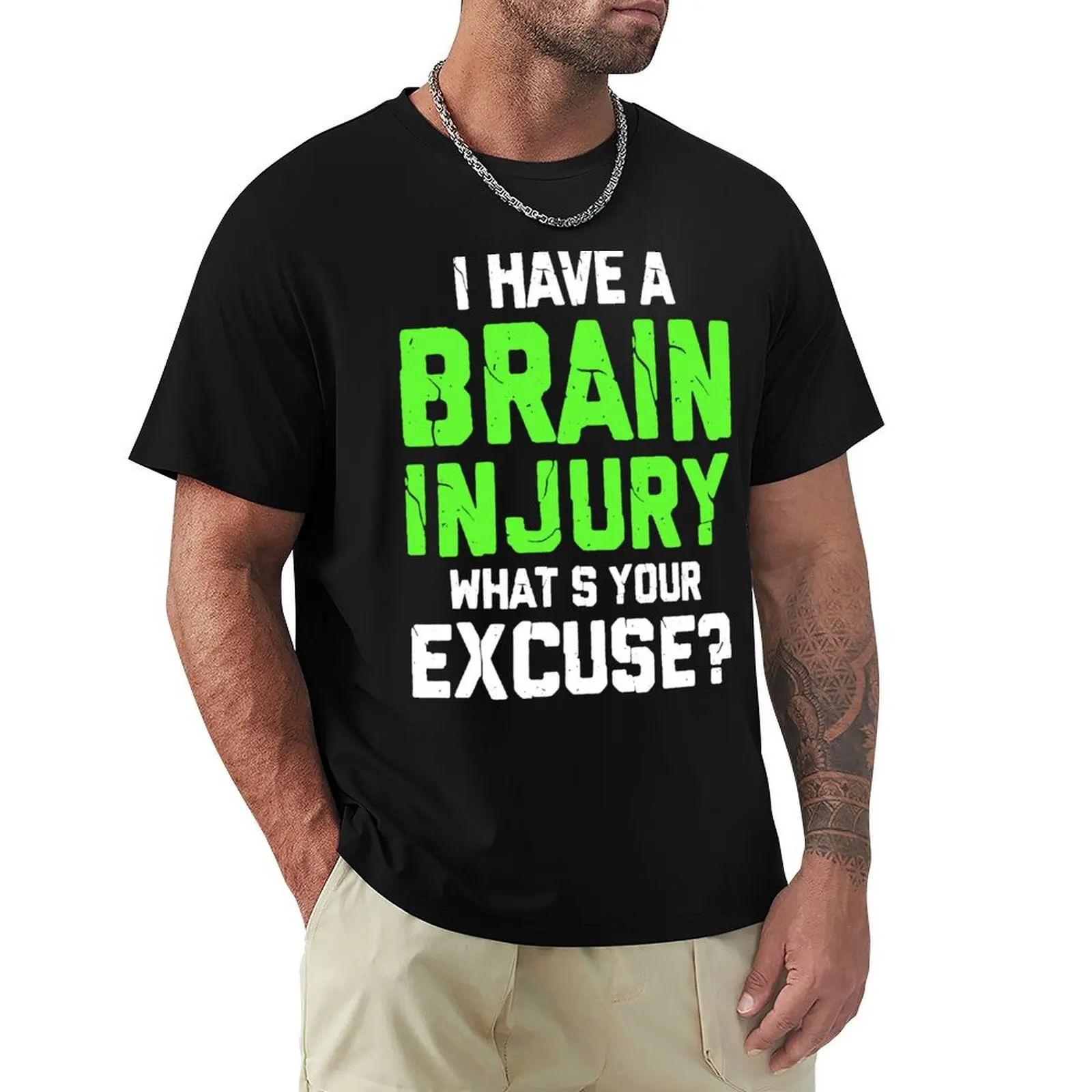 I Have A Brain Injury What's Your Excuse TBI Patient Warrior T-Shirt Luxury man sweat shirts, men
I Have A Brain Injury What's Your Excuse TBI Patient Warrior T-Shirt Luxury man sweat shirts, men