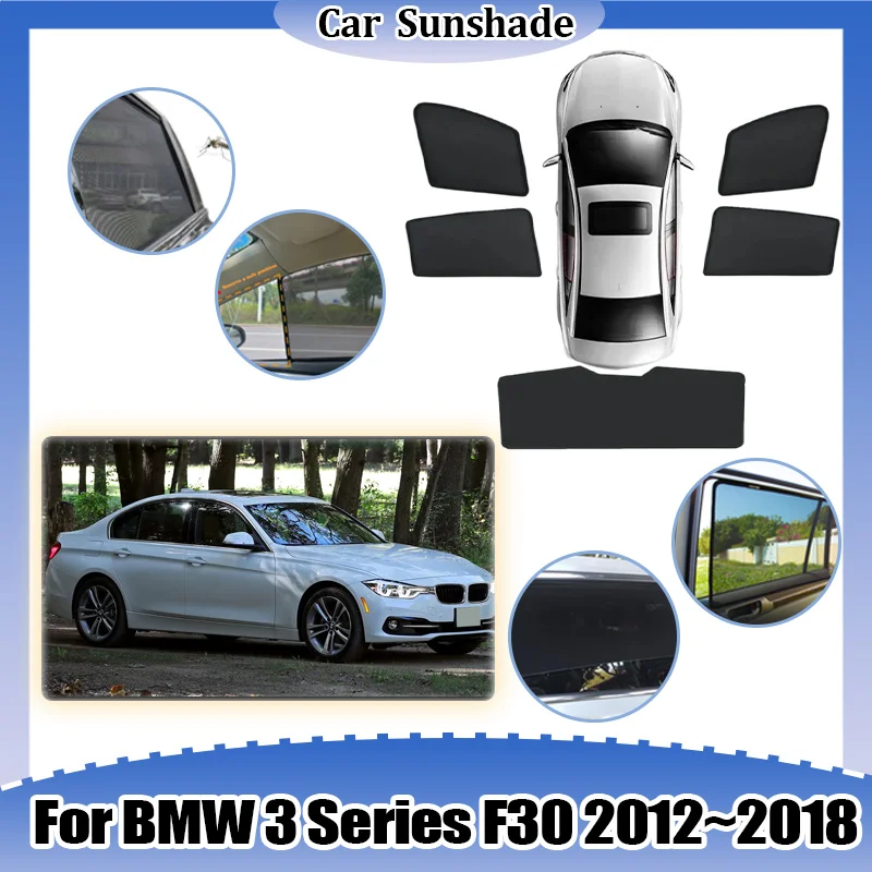 Солнцезащитный козырек для BMW 3 серии F30 2014~2018, дышащий, теплоизоляционный, с защитой от УФ-излучения, шторка для конфиденциальности, аксессуары
Солнцезащитный козырек для BMW 3 серии F30 2014~2018, дышащий, теплоизоляционный, с защитой от УФ-излучения, шторка для конфиденциальности, аксессуары