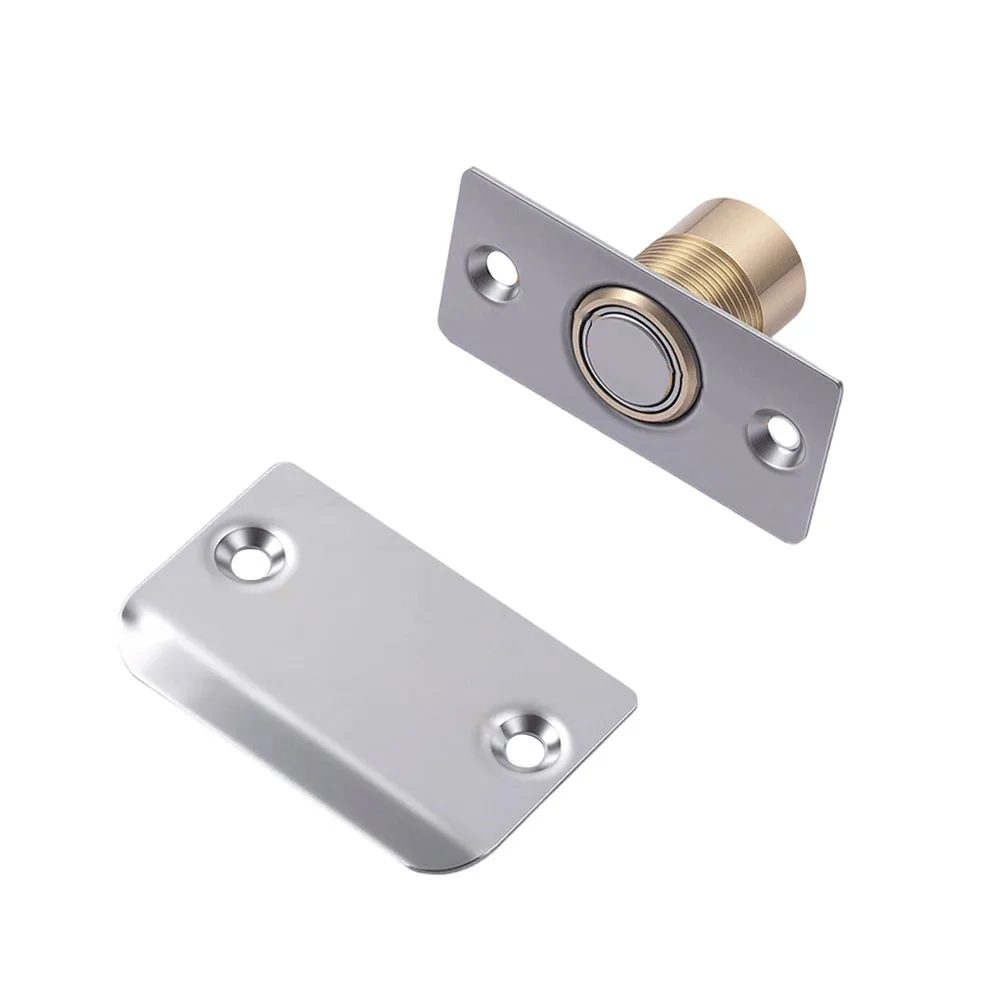 Adjustable Magnetic Catch for Interior Doors For Closet Pantry Cabinet with Copper Base Fine Tuning 53mm x 26mm Black Silver
Adjustable Magnetic Catch for Interior Doors For Closet Pantry Cabinet with Copper Base Fine Tuning 53mm x 26mm Black Silver