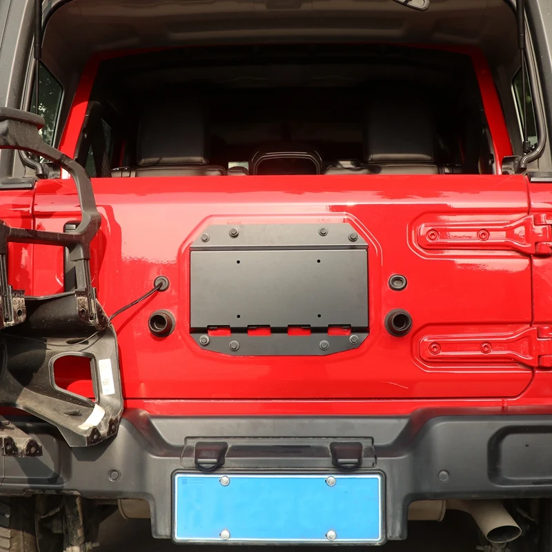 Rear License Plate Holder Car Tailgate Spare Tire Exhaust For Jeep Wrangler JK JL 2018 2019 Exerior Accessories
Rear License Plate Holder Car Tailgate Spare Tire Exhaust For Jeep Wrangler JK JL 2018 2019 Exerior Accessories